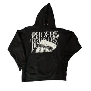 Phoebe Bridgers RARE black drawstring large unisex hoodie